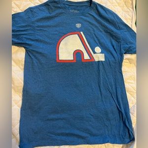 Quebec Nordiques retro NHL T-shirt men’s medium